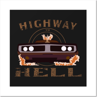 Highway to Hell Posters and Art